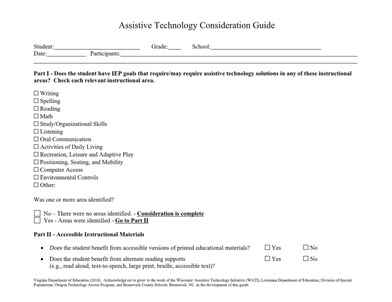 AT Resource Guide Cover Page