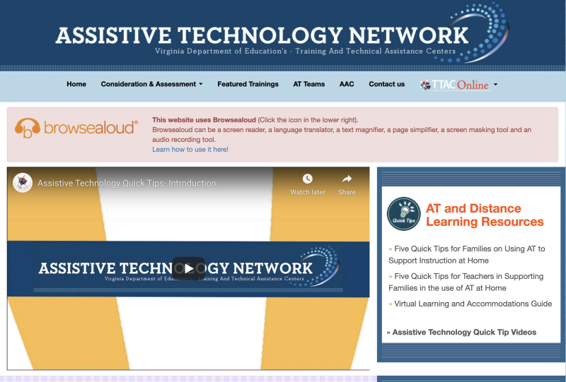 AT Network Homepage