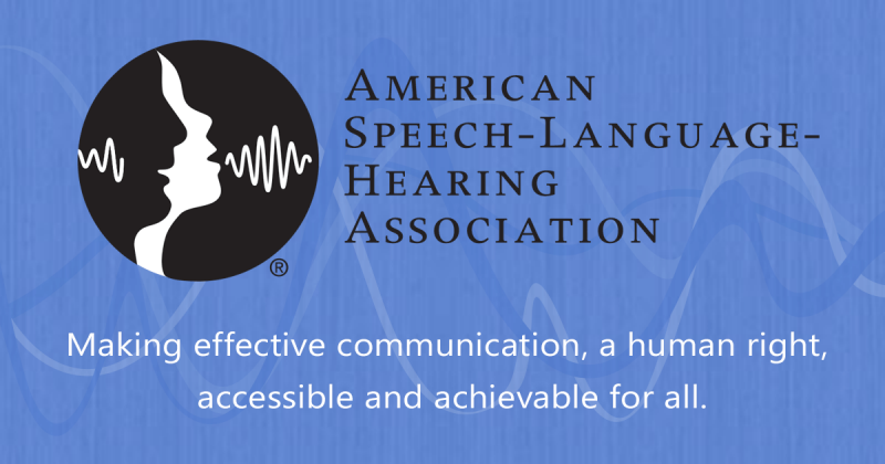 American Speech Language Hearing Association Logo