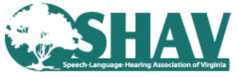 Speech Language Hearing Association of Virginia Logo with Tree