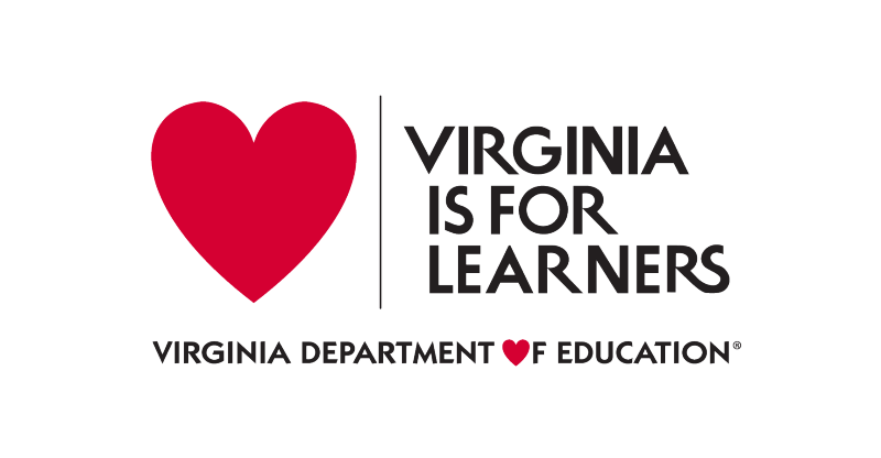 Virginia is for learners heart logo