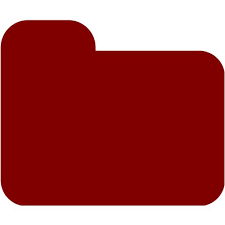 Maroon Folder Icon